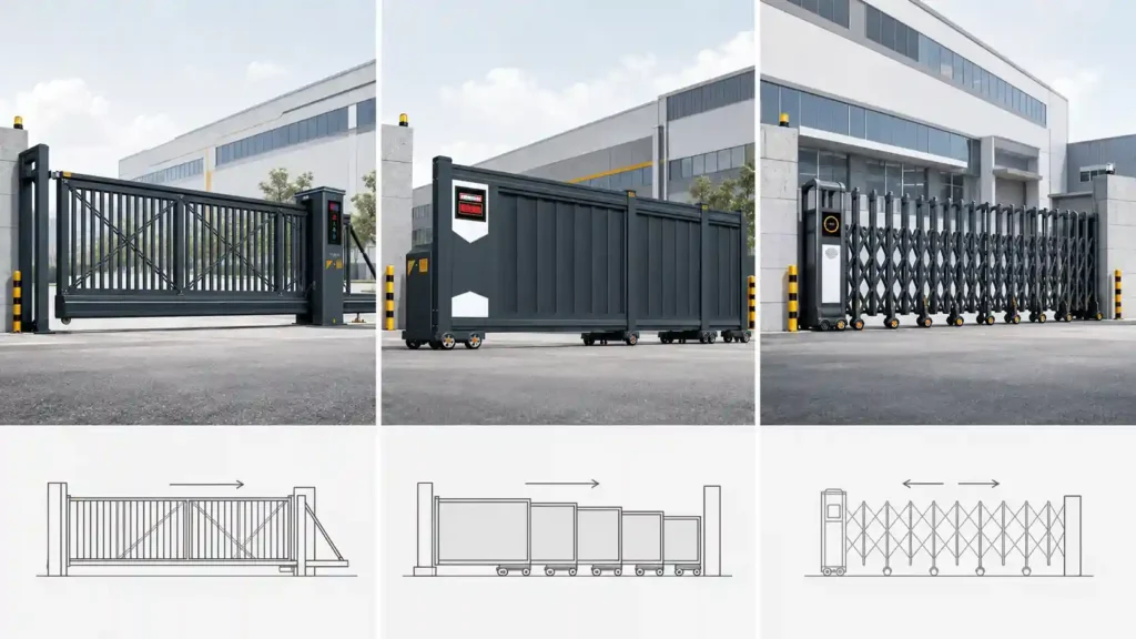 Cantilever Gate vs Telescopic Sliding Gate vs Retractable Gate Which One Should You Choose