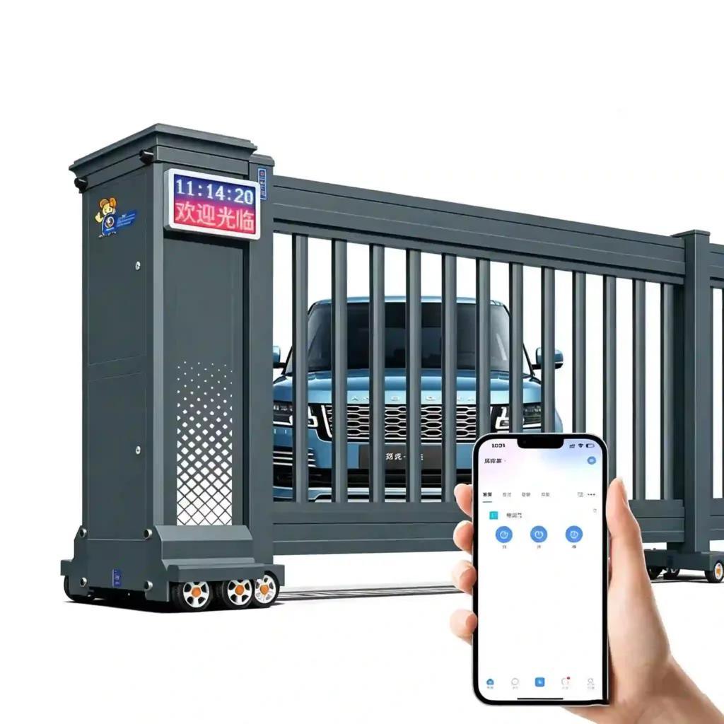 app-control function of sliding gate