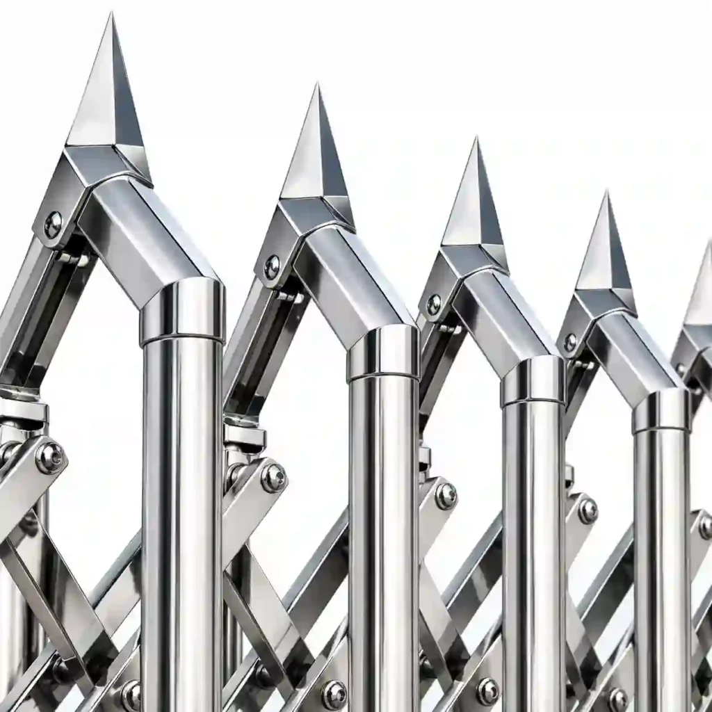 automatic-retractable-gate-anti-climb-spike-top