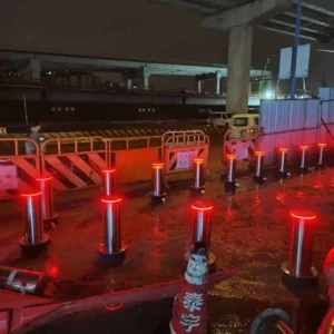 project case of automatic bollard